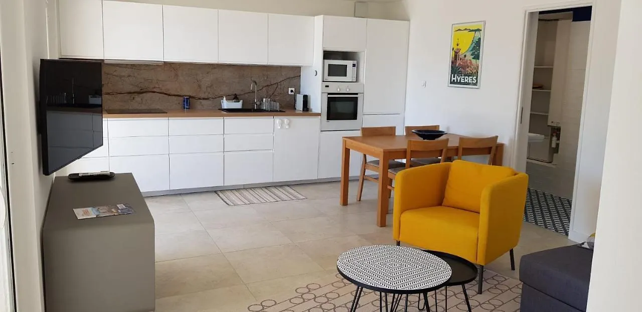 Bas Villa, Vue Mer, Centre Ville, Paradis, Calme Hyeres 0*,